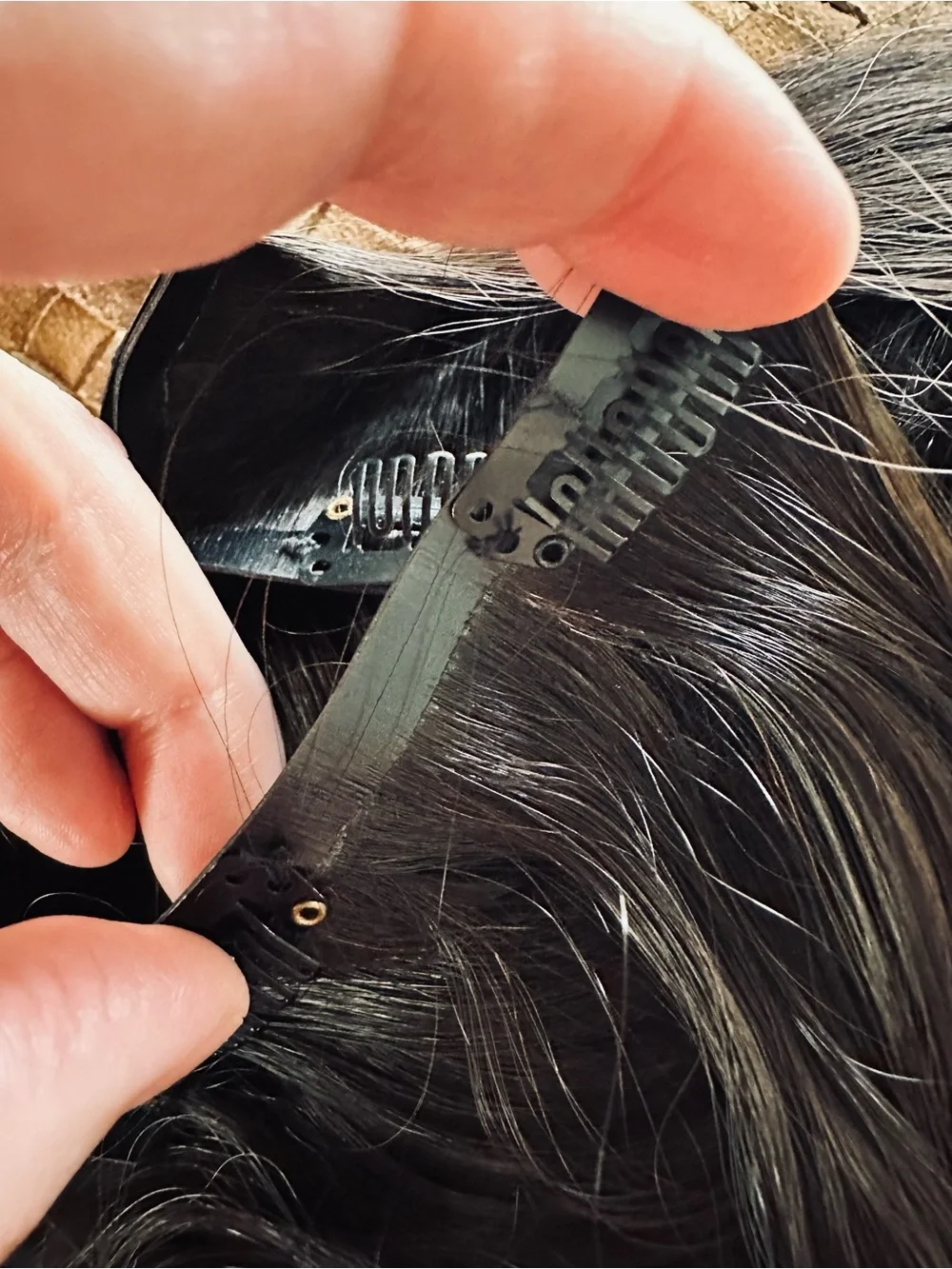 Milk+Blush Natural Black 22in Hair Extensions- Women Hair
